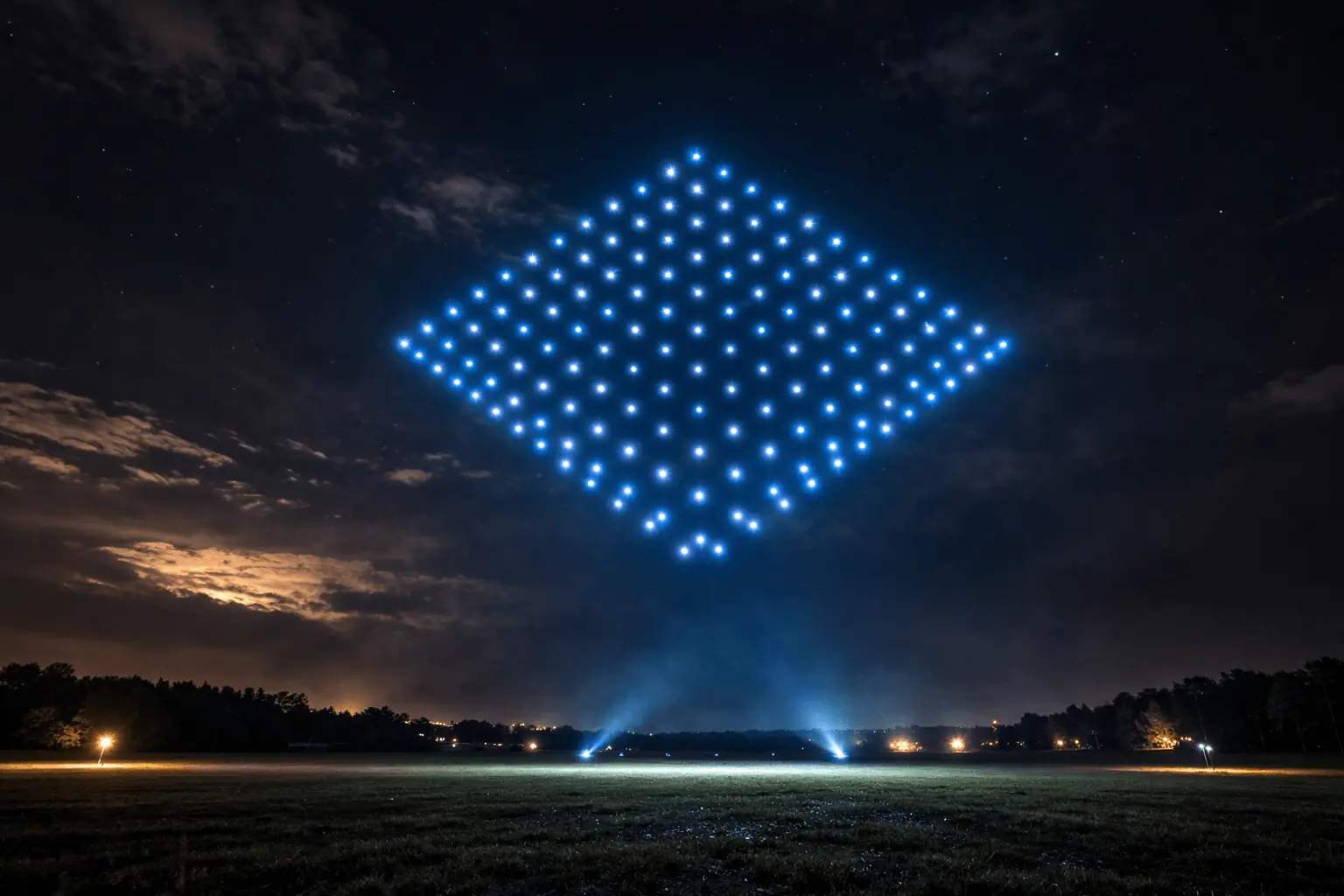 What Is a Drone Light Show?